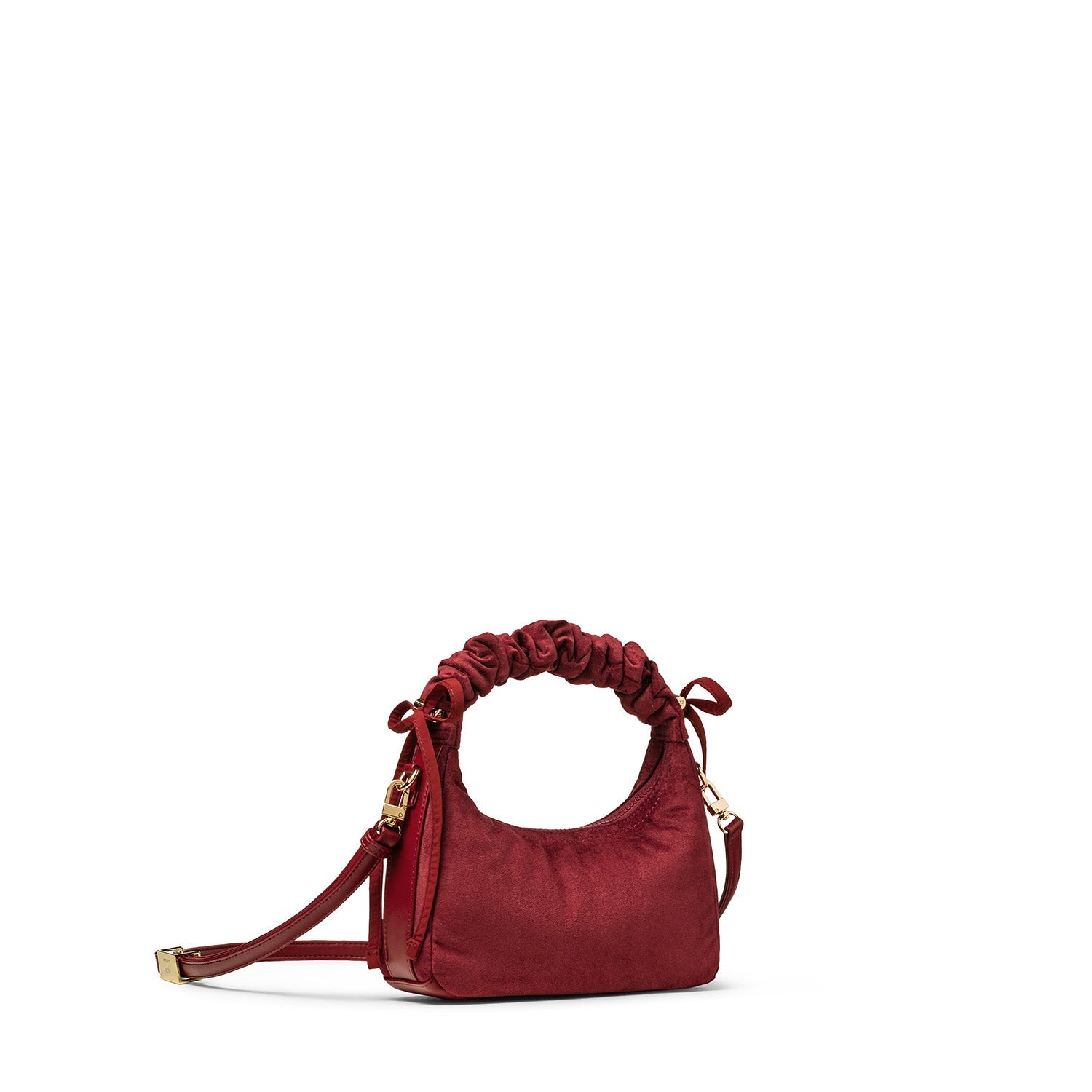 Caffa Mini Hobo Bag Suede