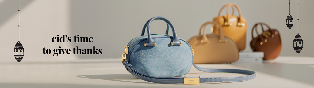 Eid Mubarak Vegan Leather - Sometime • By Asian Designers